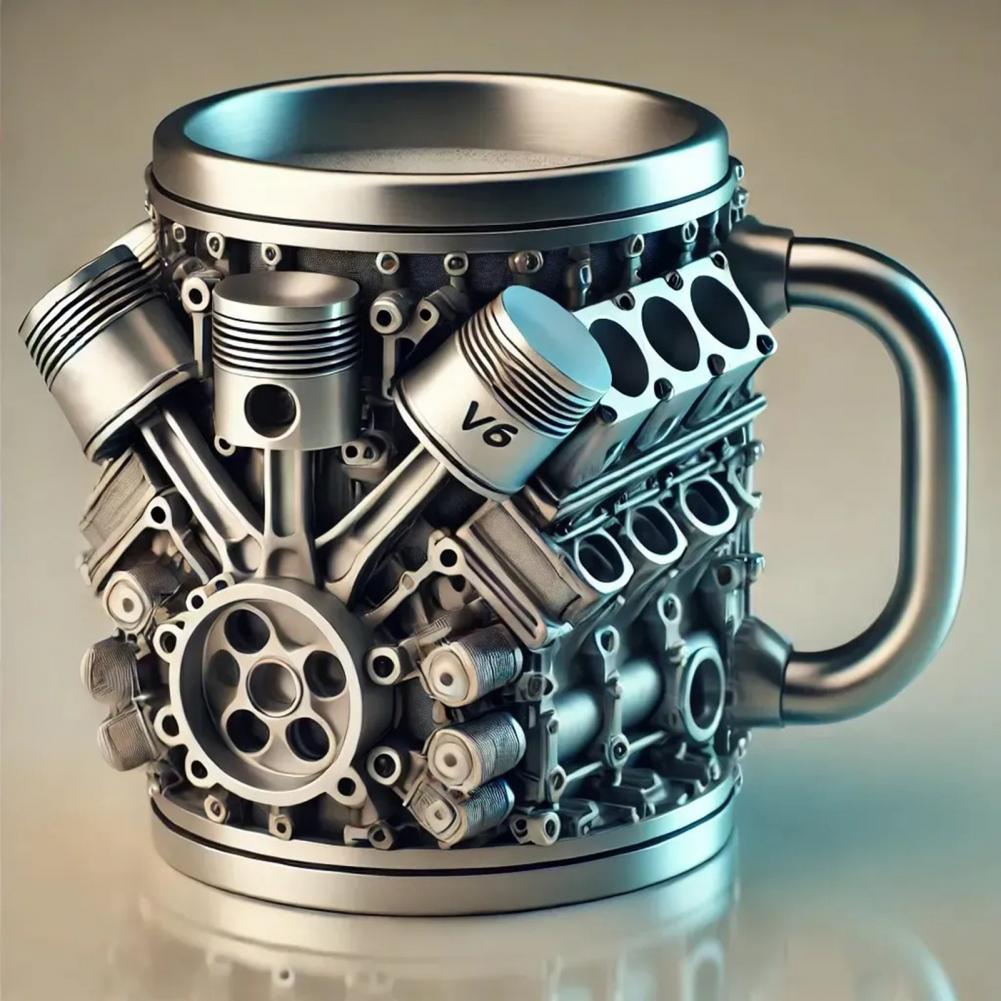 Coffee Equipment Eu - 3d-дизайн двигателей, кружка из нержавеющей стали,