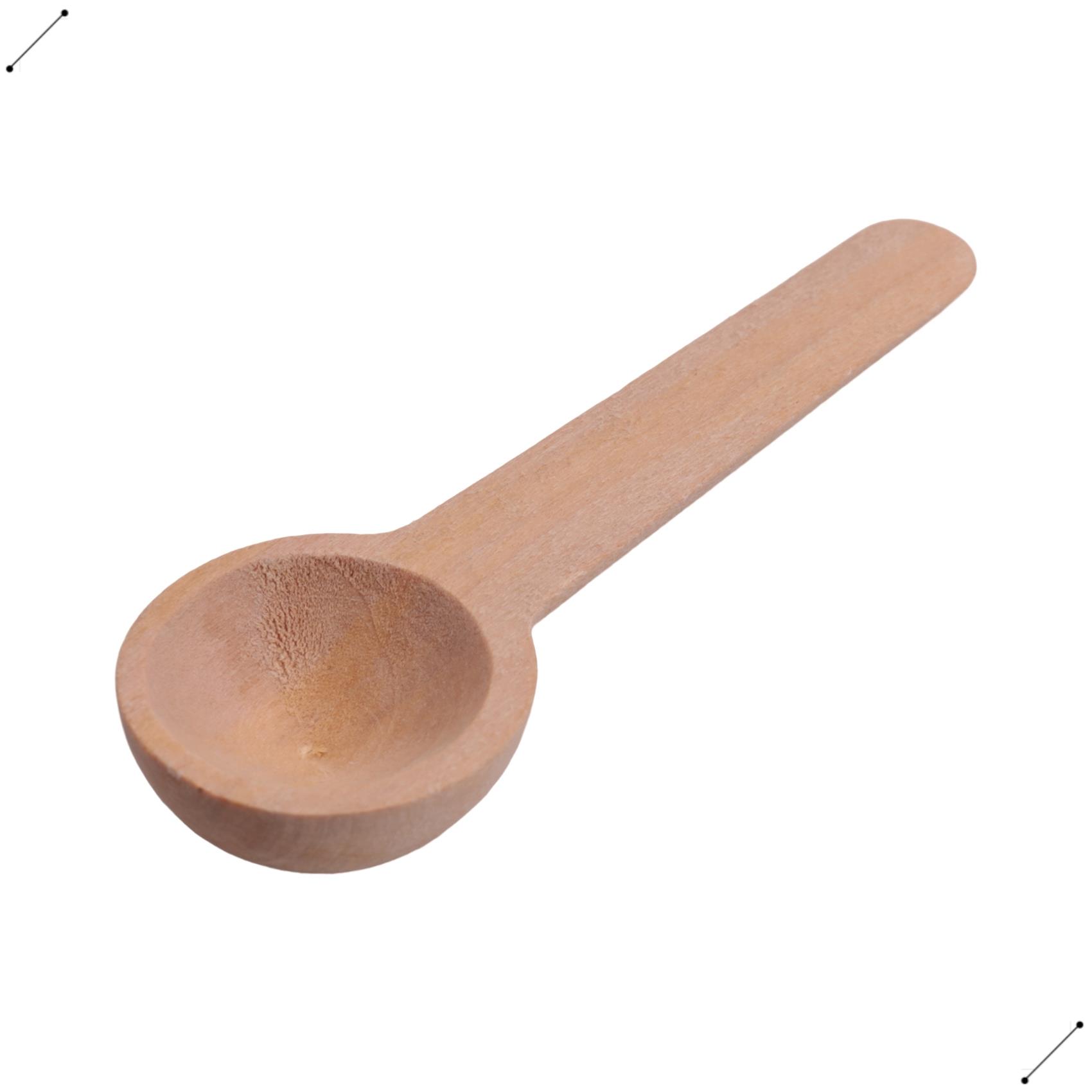 Coffee Equipment And Tools - 100 шт. мини-деревянные ложки, маленькие деревянные