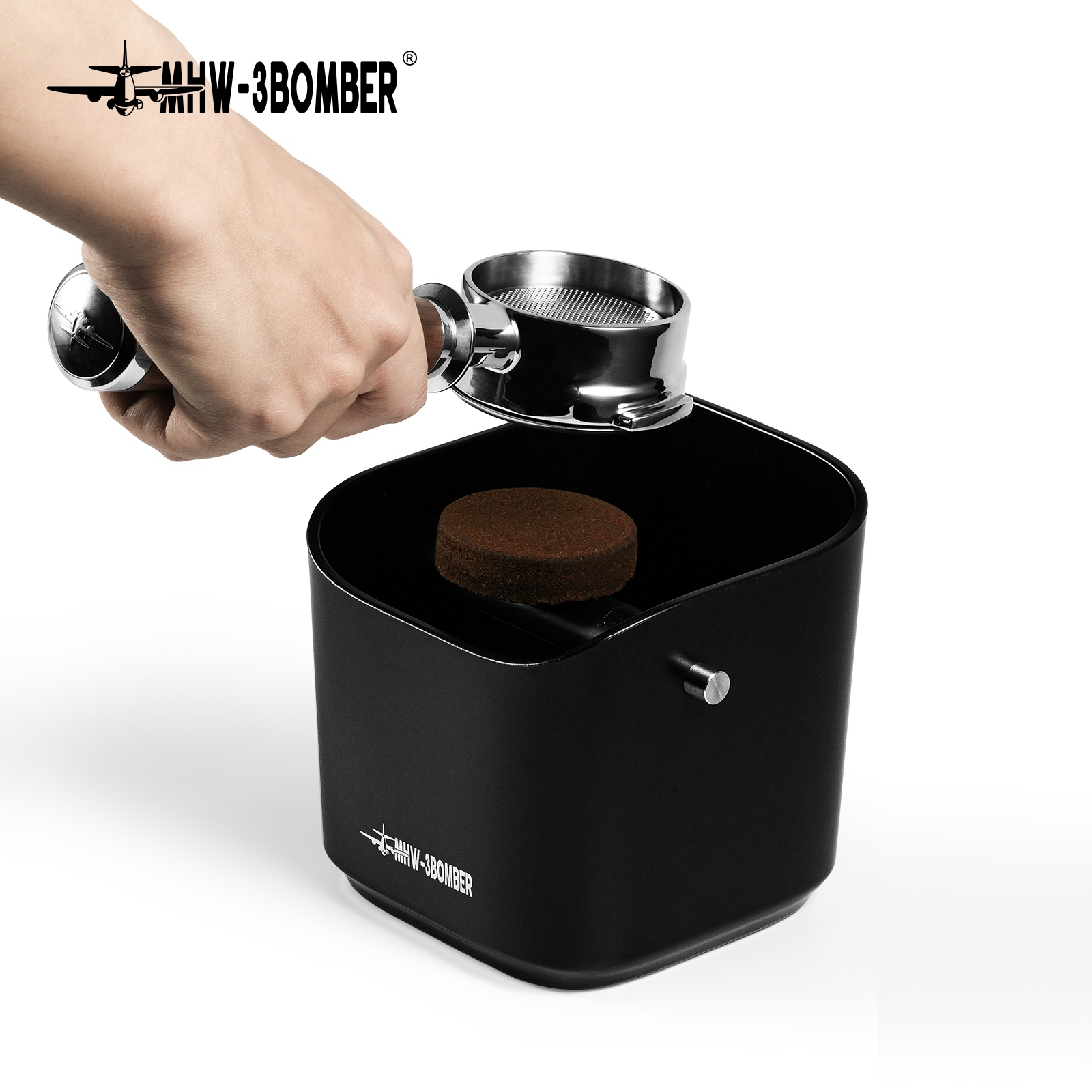 Coffee Knock Box - MHW-3BOMBER Knock Box 1,2 л Кофейная